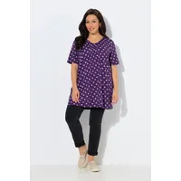 Ulla Popken Shirt in dunkel lila | 50-52