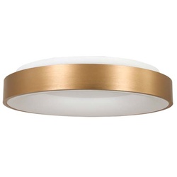 Deckenleuchte Deckenlampe Wohnzimmerlampe Küchenleuchte Ring goldfarben LED