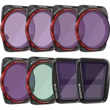 Freewell Filters All-Day (8-Pack) Filter, DJI Air 3), Drohne Zubehör