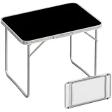 Relaxdays Campingtisch Faltbar Schwarz