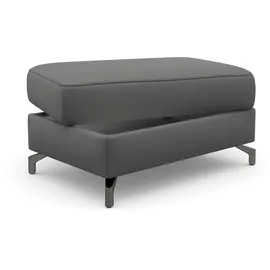 sit&more Stauraumhocker »Scarlett« mit Stauraum grau