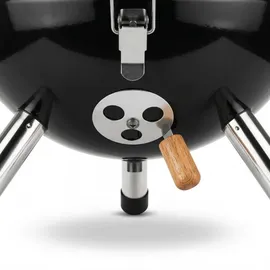 Relaxdays Mini Kugelgrill Ø 30 cm schwarz