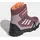 adidas Winterstiefel ADIDAS TERREX "TERREX SNOW HOOK-AND-LOOP COLD.RDY WINTER", Mädchen, Gr. 40, rot (quiet crimson, silber dawn, amber tint), Synthetik, Textil, Schuhe Winterstiefel, wasserdicht und wärmend