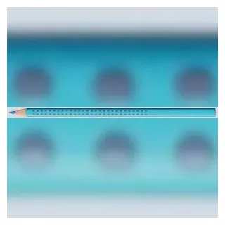 Buntstift blau, 1 St.