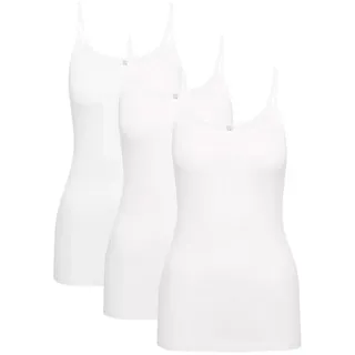 Triumph Katia Basics Shirt mit Spaghettiträgern 6er Pack white 38 - 38