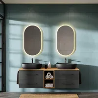 Planetmöbel Badmöbel Set LUX 170 cm mit Waschbecken 60