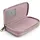 lazarotti Bologna Leather Double Zip Around Wallet Damen Geldbörse rosa