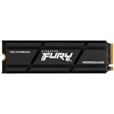 Kingston FURY RENEGADE SSD 1TB, M.2 2280/M-Key/PCIe 4.0 x4, Kühlkörper (SFYRSK/1000G)