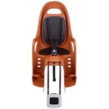 polisport move Groovy 29 Kindersitz Für Fahrrad Hinten - Caramel Brown / Black - Max 22 kg