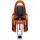 polisport move Groovy 29 Kindersitz Für Fahrrad Hinten - Caramel Brown / Black - Max 22 kg
