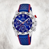 Festina Leder Kinder Uhr F20458/2 Armbanduhr blau Junior Collection UF20458/2