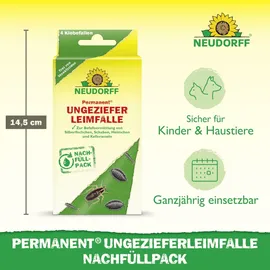 NEUDORFF Permanent Ungeziefer Leimfalle Nachfüllpack 4 St.