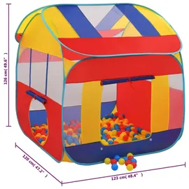 vidaXL Spielzelt mit 550 Bällen 123x120x126 cm