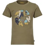 Fjällräven Kinder Forest Findings T-Shirt (Größe 128, gruen)