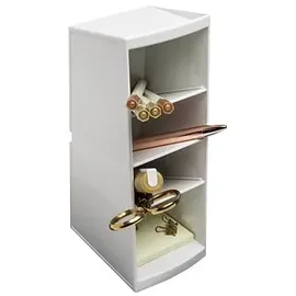 Exacompta Schreibtisch-Organizer Multitower Weiß 4 St.