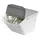 SmartStore Aufbewahrungskiste Stack-it M 39 x 39 x 37 cm 1-tlg. grau/weiß