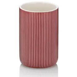 Becher Ava Keramik himbeerrot 10,5cm 7,5cmØ