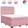 vidaXL Boxspringbett 140 x 200 cm Rosa
