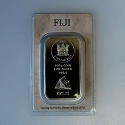 Münzbarren 100g Fiji geprägt (19%) Argor-Heraeus