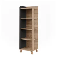 Vicco Badregal Karen, Sonoma/Anthrazit, 40 x 128 cm mit