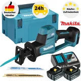 Makita DJR189RTJ Akku-Säbelsäge inkl. MAKPAC + 2 Akkus 5.0Ah