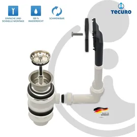 tecuro Siebkorbventil Ø 70 mm 38 x 64 mm Silber