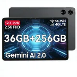 Blackview MEGA 3 12,1" LTE (2023) 12 GB RAM 256 GB Grau