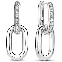 Ti Sento - Ohrringe - Signature Zirconia Chain - silber