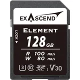 EXASCEND Element 128GB 100MB/S V30 UHS I