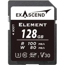 EXASCEND Element 128GB 100MB/S V30 UHS I