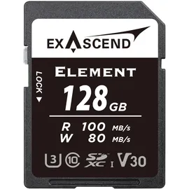 EXASCEND Element 128GB 100MB/S V30 UHS I