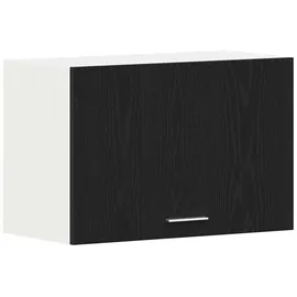 vidaXL Hängeschrank Schwarze Eiche 60 x 31 x 60 cm Schwarz