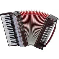 Zupan Piano-Akkordeon IV 96/MH Akkordeon - 96 Bassknöpfe, 38 Diskanttasten, 4-chörig, mit Holztastatur und Perlmuttauflage