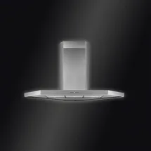 BAUMANN Capella Eckhaube 90 cm Silber