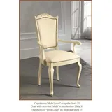 JVmoebel Esszimmerstuhl Italienischer Esszimmerstuhl im Art déco Stil aus hochwertigem Stoff, Made in Europa beige