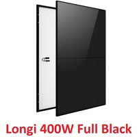 0% DE 36x 400W Solarmodul W Longi Solar PV Modul Full Black Photovoltaik