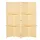 Homcom Paravent Bambus, Kiefernholz
