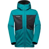 Mammut Ultimate Viii Gore-tex Windstopper® Softshelljacke - Deep Teal / Black - S