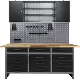 Ondis24 Werkstatt-Set »Konny«, anthrazit, Metall, - grau,