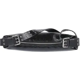 Seidenfelt Manufaktur Liinaja Schultertasche Polyurethan Glossy Black