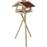 weitere Vogelhaus mit Ständer Kiefernholz LxBxH: 45x57x55 cm