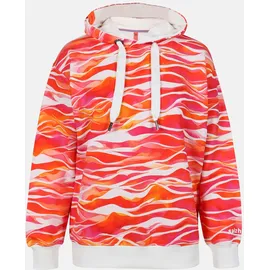 salzhaut Hoodie VANDAAG bunt rot XXL