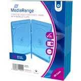 MediaRange BOX38-4-30 BD-Leerhülle, 14 mm blau