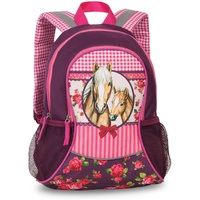 FABRIZIO Kinder Rucksack Pferd 7l pink