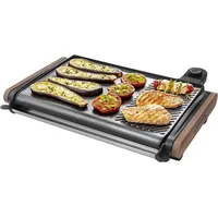 LAGRANGE Plancha elektrogrill 2000w 43x28cm 2023 schwarz/braun