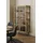 Furnhouse Vitrine 100 x 40 x 180 cm Braun