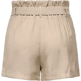 Only Onllalia Hw Belt Shorts PNT Silber M