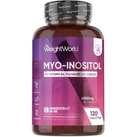 WeightWorld Inositol Tabletten 4000 mg 120 St.