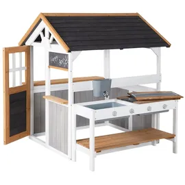 roba Spielhaus mit Tischset und BBQ-Küche Multicolor/Holz