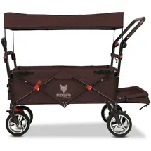 FUXTEC Fuxlife Smarter Bollerwagen FX-CT800 Braun